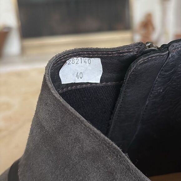 Naot Emerald Leather & Suede Ankle Boots - Picture 6 of 12